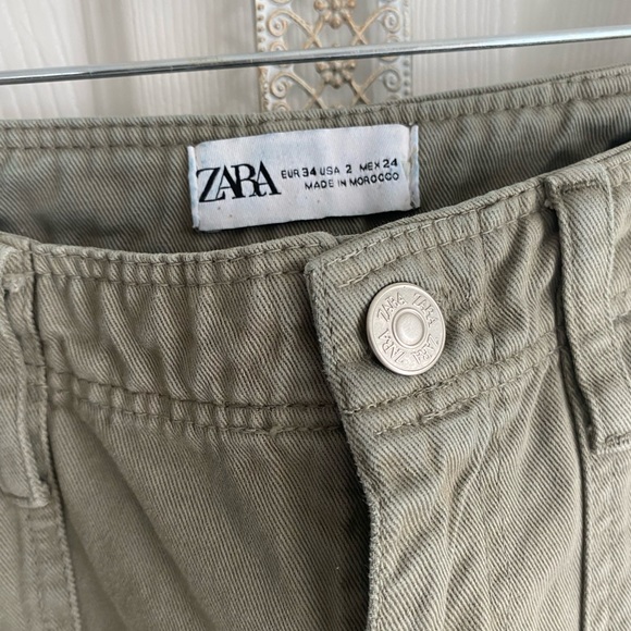 Zara Straight leg Cargo Pants - Picture 2 of 5